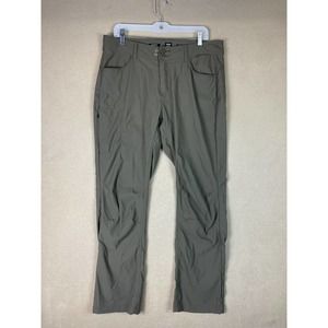 Prana Pants Adult 14 Tan Straight Leg Casual Hiking‎ Outdoor Mid Rise Womens